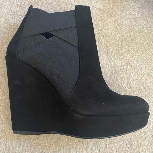 Stuart Weitzman platform booties size 6 - Picture 1 of 5